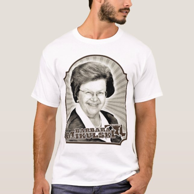 Barbara Mikulski T-Shirt (Front)
