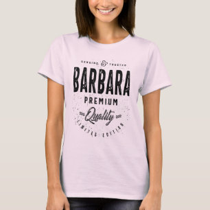 Barbara Personalised Name Birthday Gift T-Shirt