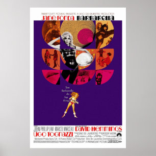 Barbarella 1968 poster