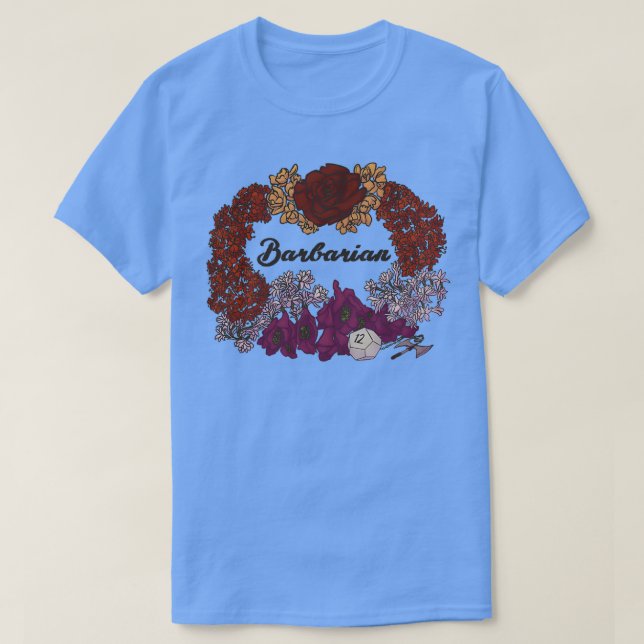 Barbarian 10 T-Shirt (Design Front)