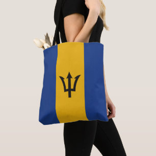 Barbarian Bajan Flag Total Coverage Tote Bag