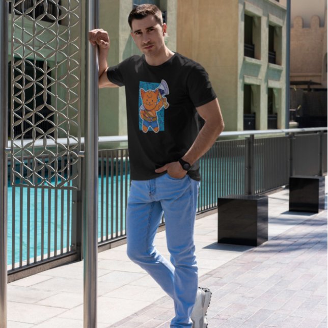 Barbarian Cat   T-Shirt (Creator Uploaded)