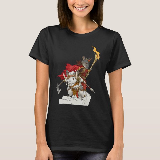 Barbarian Chinchilla Brothers  Chinchillas Holder  T-Shirt (Front)