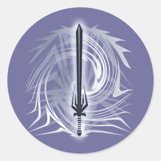 Barbarian Classic Round Sticker