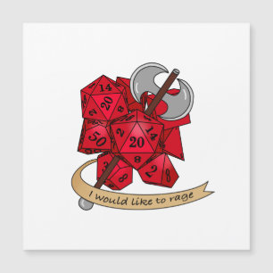 Barbarian Dice Design
