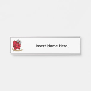 Barbarian Dice Design Door Sign