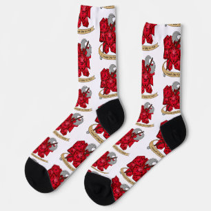 Barbarian Dice Design Socks