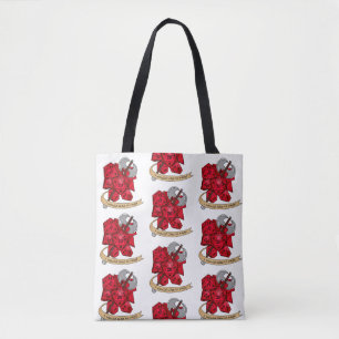 Barbarian Dice Design Tote Bag