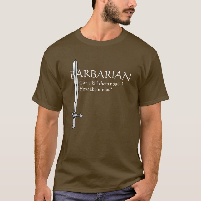 Barbarian T Shirt (Front)
