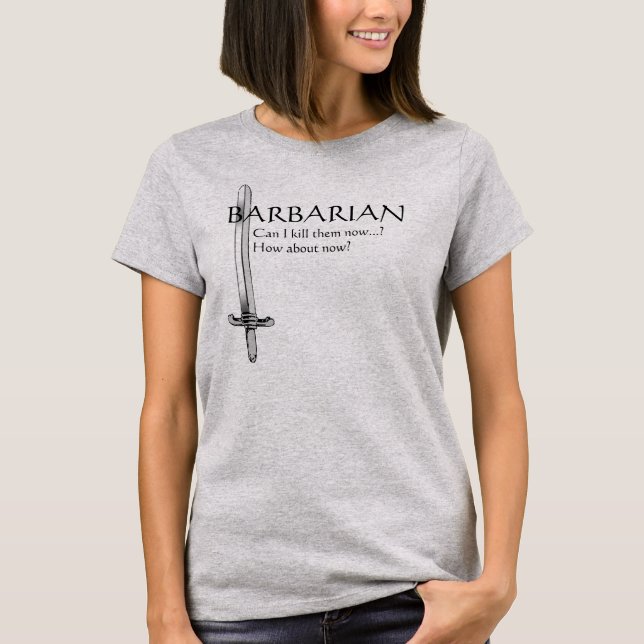 Barbarian T Shirt (Front)