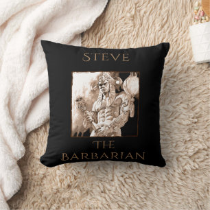 Barbarian Warrior Personalised Cushion