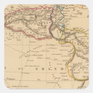 barbarity square sticker