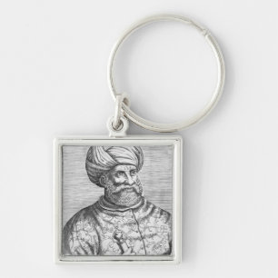Barbarossa, illustration from Andre Thevet's Key Ring
