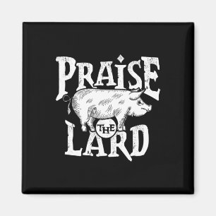 Barbecue Bbq Grill Pig Meat Pork Quote  Magnet