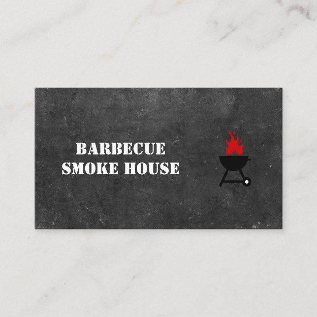 Barbecue Grill Business Card (Front)