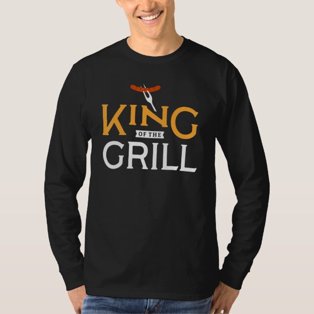 Barbecue Grilling Food Searing Grill Hobby Meat Ve T-Shirt (Front)