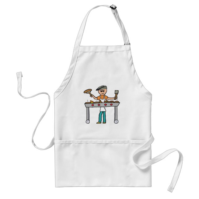 Barbecue Grillmaster BBQ Standard Apron (Front)