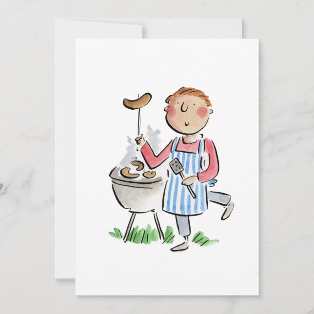 Barbecue Invitation (Front)