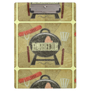 Barbecue Menu Clipboard