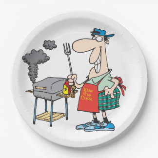 Barbecue Paper Plates