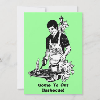 Barbecue Party Invitation