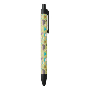 Barbecue Pattern Black Ink Pen