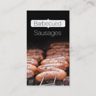 Barbecued Sausages/grill/bbq Business Card