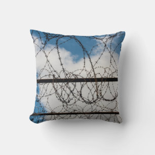 Barbed Wire Fence Cushion