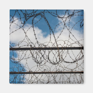 Barbed Wire Fence Magnet