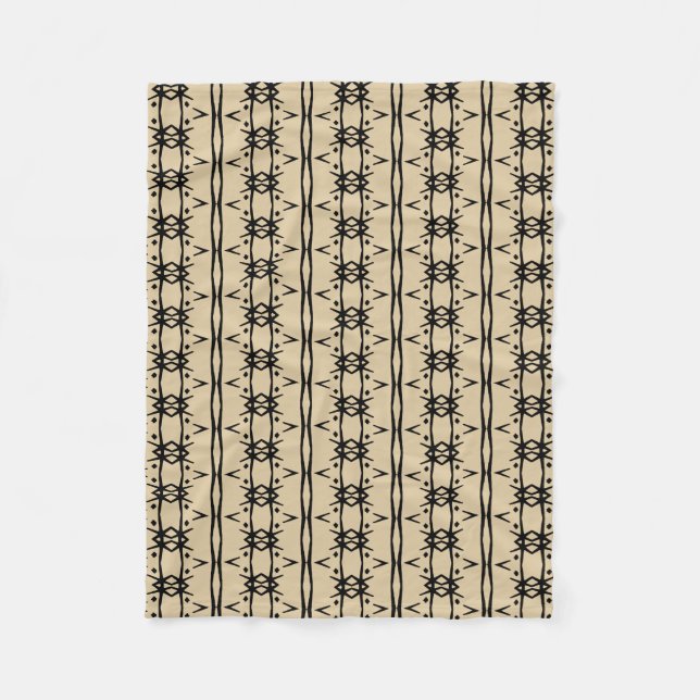 Barbed Wire Fleece Blanket (Front)