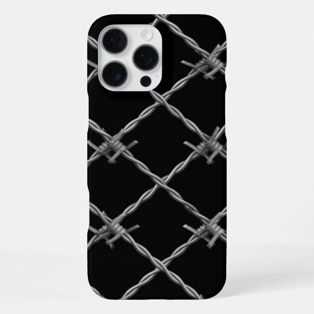 Barbed Wire iPhone Case (Back)