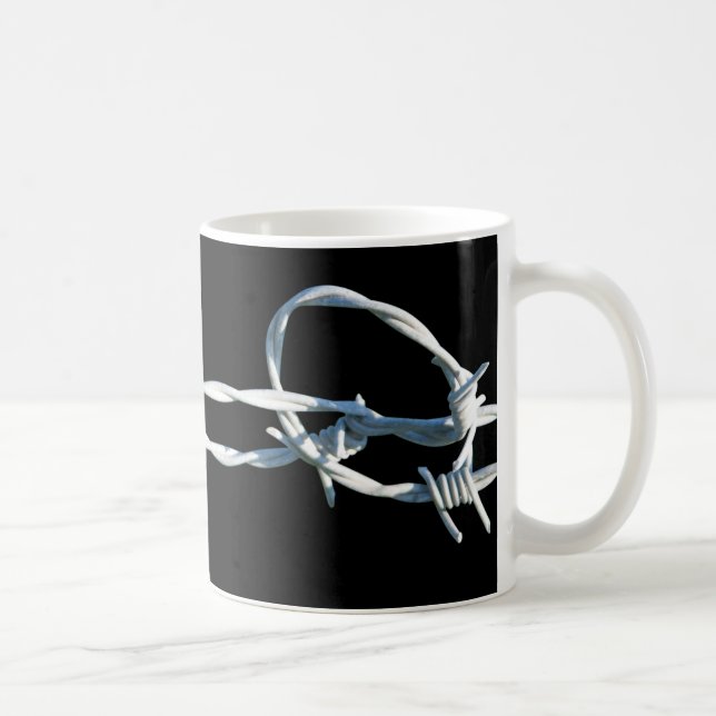 Barbed Wire Mug (Right)