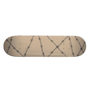 barbed wire skateboard