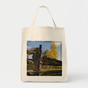 Barbed Wire Tote Bag
