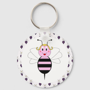 BarBee Bumble Bee Keychain