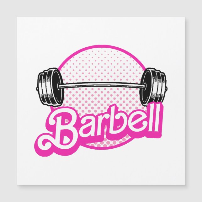 Barbell - pink (Front)