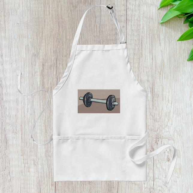 Barbell Weightlifting Gym Fitness Lover  Standard Apron (Creator Uploaded)