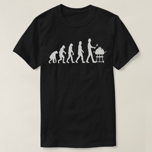 Barbeque Evolution 1 T-Shirt (Design Front)