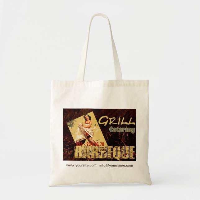 Barbeque - Printed Bag (Front)