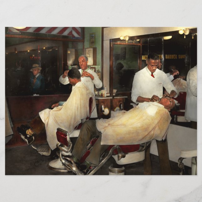 Barber - A time honoured tradition 1941 Flyer (Front)