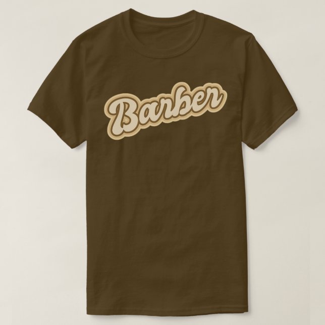 Barber Beige 1 T-Shirt (Design Front)
