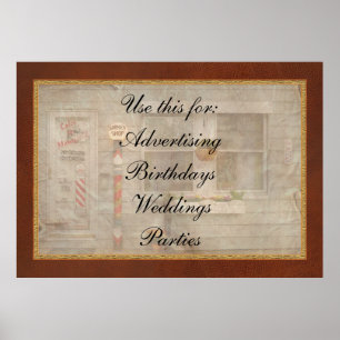 Barber - Belvidere, NJ - A Family Salon Poster