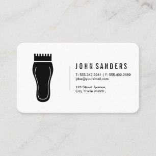 Barber Business Card