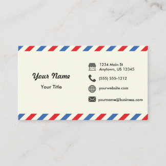 Barber Business Card