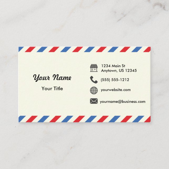 Barber Business Card (Front)