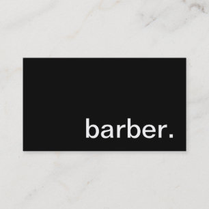 Barber Business Card