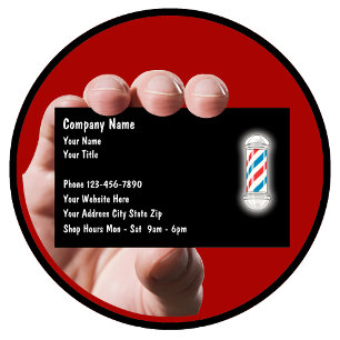 Barber Business Cards