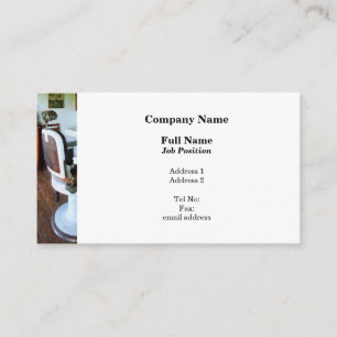 Barber Chair and Cash Register Enclosure Card