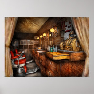 Barber - Closed on Sundays Poster