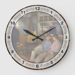 Barber - Cowboy stories 1939 Large Clock